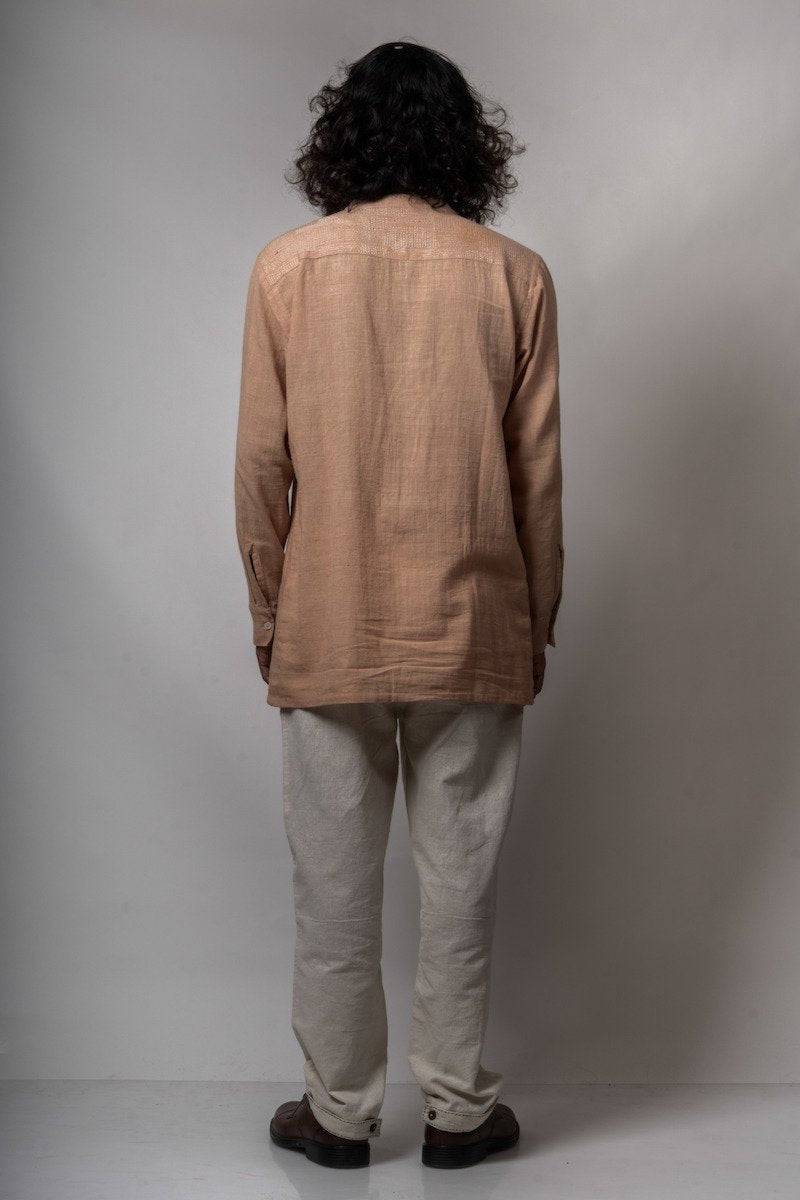 Buy Kala Cotton Long Shirt | Shop Verified Sustainable Mens Shirt on Brown Living™