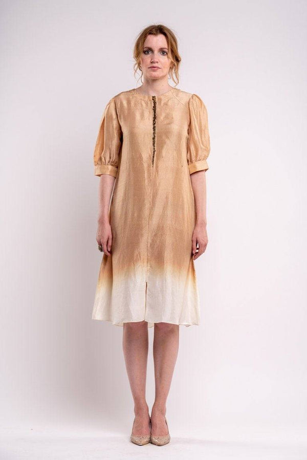 Buy Kanso Ombre Silk Dress | Shop Verified Sustainable Womens Dress on Brown Living™