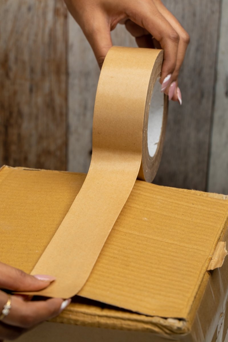 Buy Kraft Paper Tape For Packing | 2 Inch Tape, 50 Meters | Pack Of 2 | Brown Eco-Friendly Tape | Shop Verified Sustainable Packing Tape on Brown Living™