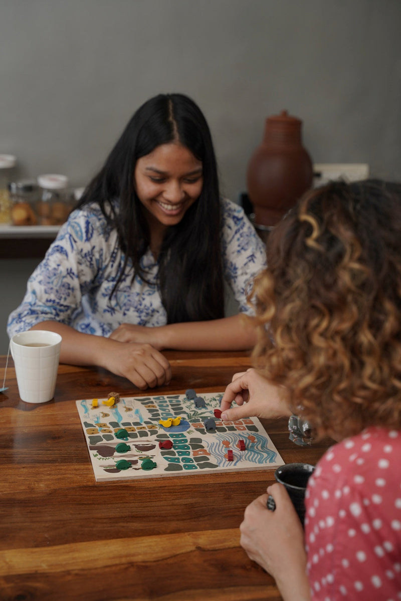 Let's Ludo- Wooden Jungle Ludo | Verified Sustainable Learning & Educational Toys on Brown Living™