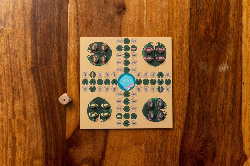 Let's Ludo- Wooden Miniature Ludo | Verified Sustainable Learning & Educational Toys on Brown Living™