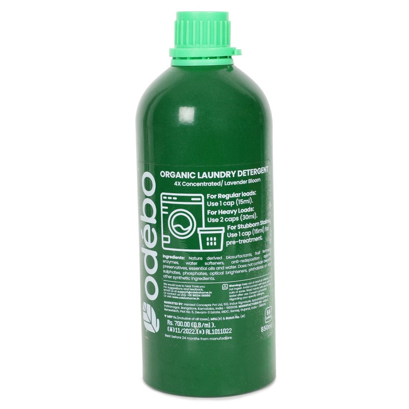 Buy Liquid Laundry Detergent | Reusable Aluminum Bottle | 850ml | Shop Verified Sustainable Cleaning Supplies on Brown Living™