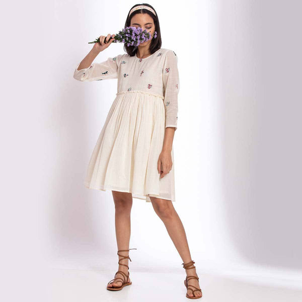 Buy Little Birdy Mid Length Dress | Shop Verified Sustainable Womens Dress on Brown Living™