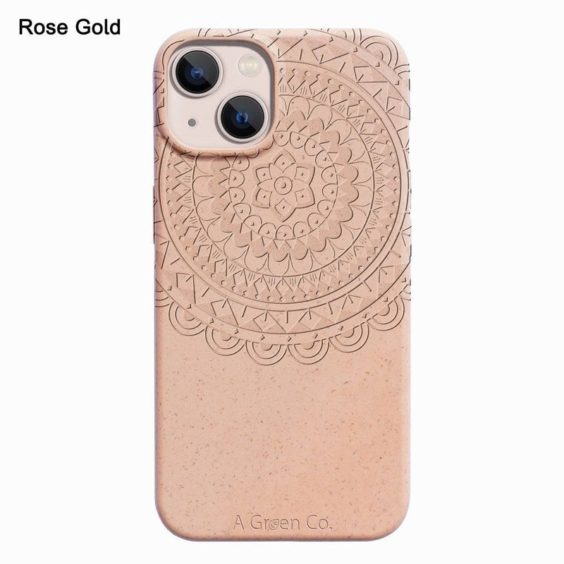 Buy Mandala Edition - Biodegradable Eco-Friendly Wheat Straw Phone Case / Mobile Cover | Shop Verified Sustainable Tech Accessories on Brown Living™