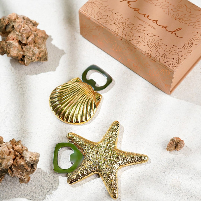 Buy Meen (Starfish) Brass Bottle Opener | Brass bottle opener | Bar Accessories | Shop Verified Sustainable Bar Glassware on Brown Living™