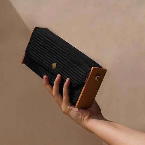 Buy Mini Clutch - Black | Shop Verified Sustainable Womens Clutch on Brown Living™