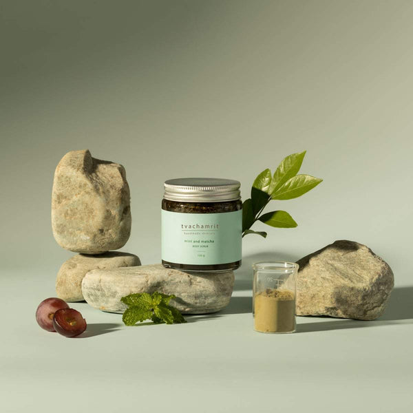 Buy Mint & Matcha Body Scrub | Shop Verified Sustainable Body Scrub on Brown Living™