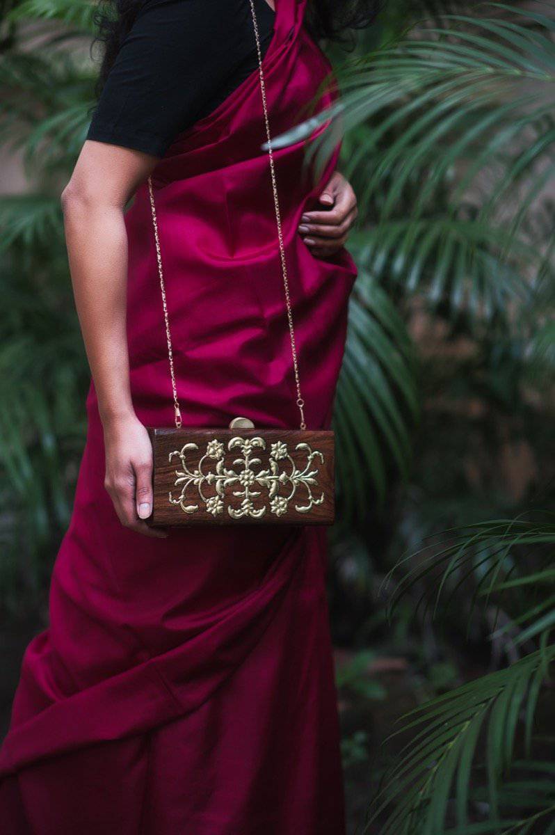 Buy Nakshatra Clutch | Shop Verified Sustainable Womens Clutch on Brown Living™