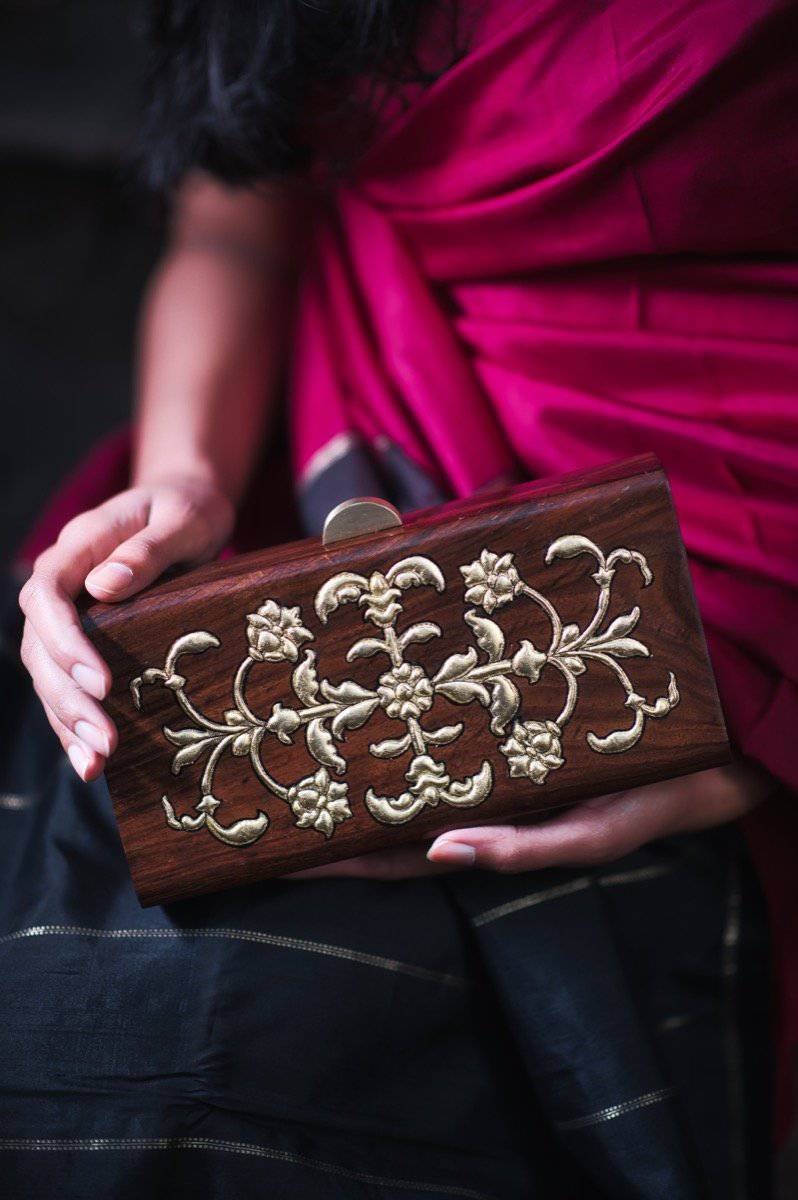 Buy Nakshatra Clutch | Shop Verified Sustainable Womens Clutch on Brown Living™