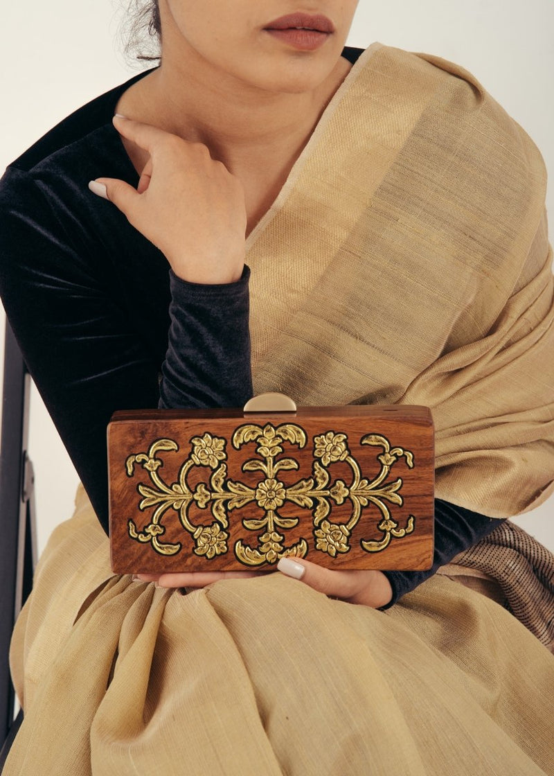 Buy Nakshatra Clutch | Shop Verified Sustainable Womens Clutch on Brown Living™