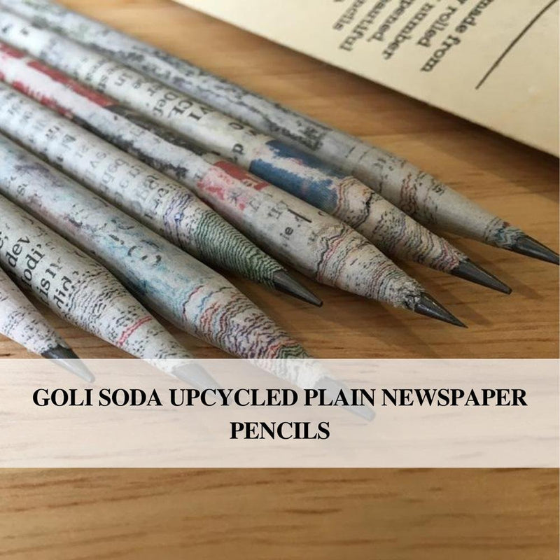 Buy Newspaper Pencils (Pack of 5) | Shop Verified Sustainable Pencils on Brown Living™