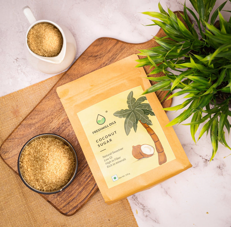 Nutrient Rich Coconut Sugar- 250G | Verified Sustainable Cooking & Baking Supplies on Brown Living™