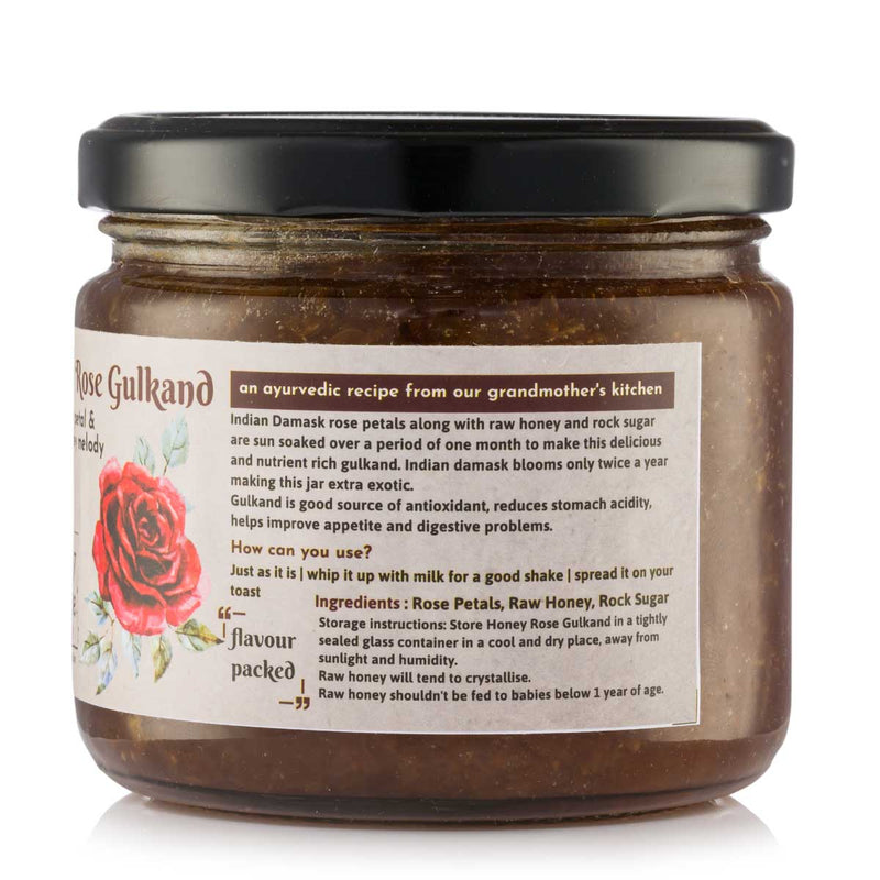 Nutrient Rich Honey Rosegulkand | Verified Sustainable Confectionaries on Brown Living™