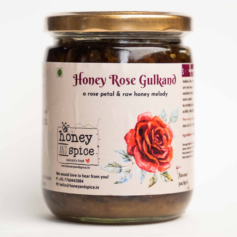 Nutrient Rich Honey Rosegulkand | Verified Sustainable Confectionaries on Brown Living™