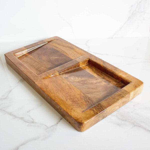 Buy Oblique Platter | Shop Verified Sustainable Trays & Platters on Brown Living™