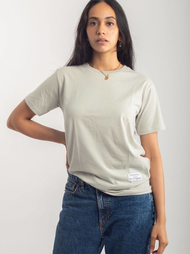 Buy OG Cotton T Shirt - Ash | Shop Verified Sustainable Womens T-Shirt on Brown Living™