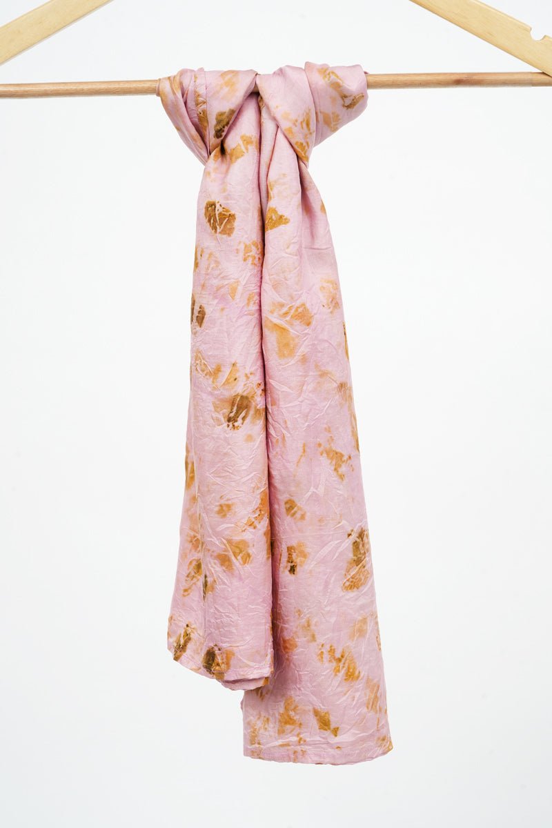 Buy Orchid Bloom Silk Square Scarf | Shop Verified Sustainable Womens Scarf on Brown Living™