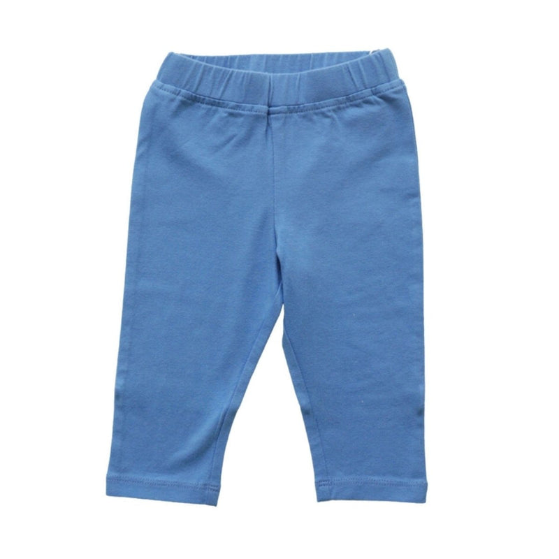 Buy Organic Cotton Girl Leggings - Blue | Shop Verified Sustainable Girls Leggings on Brown Living™