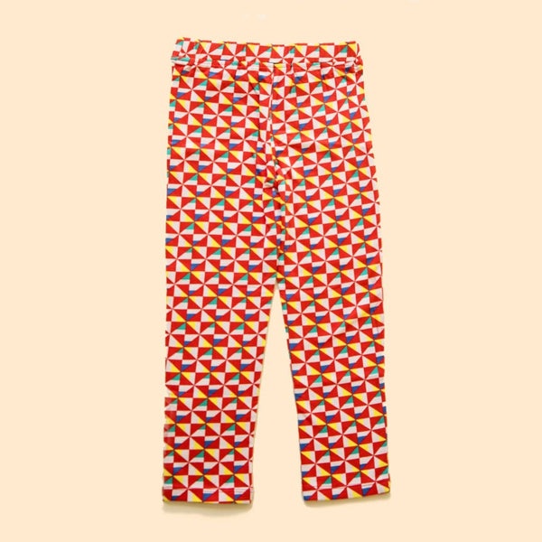 Buy Organic Cotton Girl Leggings - Pinwheel | Shop Verified Sustainable Girls Leggings on Brown Living™