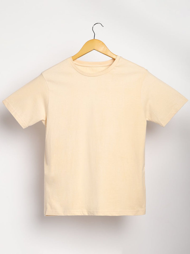 Buy Organic Cotton & Naturally Dyed Rust Cream Women's T-shirt | Shop Verified Sustainable Womens T-Shirt on Brown Living™