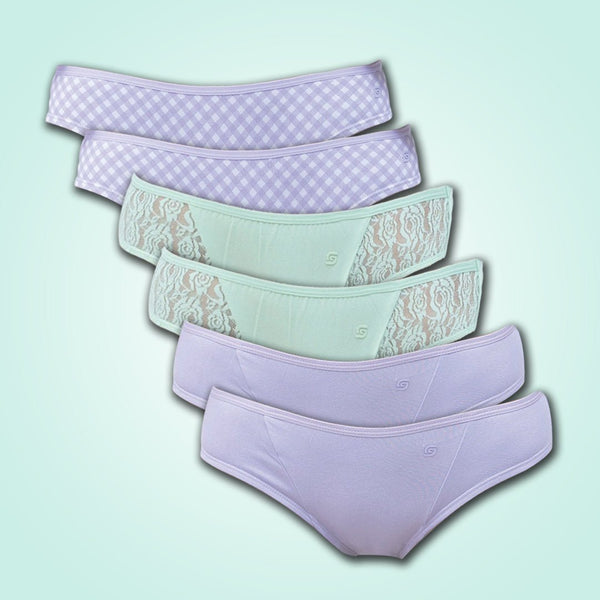 Organic Everyday Bikini Undies (6pc) | Verified Sustainable Womens Underwear on Brown Living™