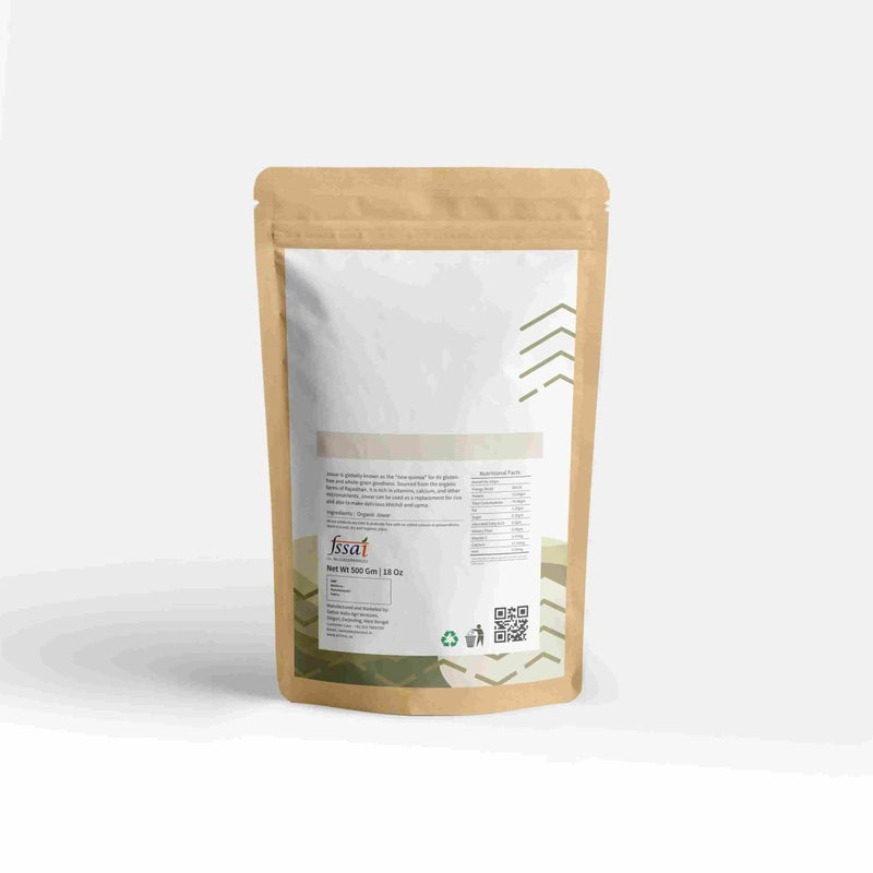 Buy Organic Jowar - Set of 2 (500 g Each) | Shop Verified Sustainable Cooking & Baking Supplies on Brown Living™