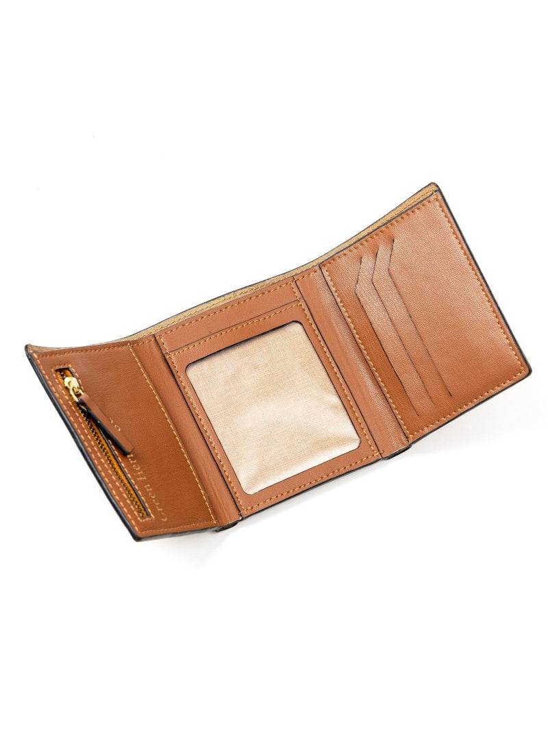 Buy Oxylus (Gingerbread) | Mens Wallet made of Apple Leather | Vegan | Shop Verified Sustainable Mens Wallet on Brown Living™