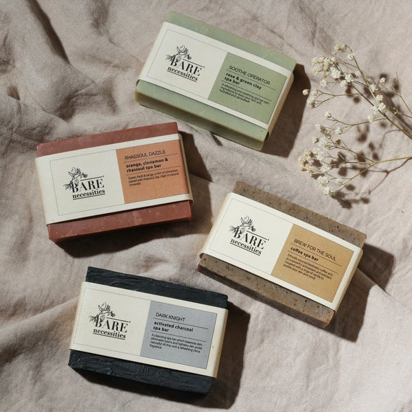 Buy Pack of 4 Bare Spa Bars | Shop Verified Sustainable Body Soap on Brown Living™