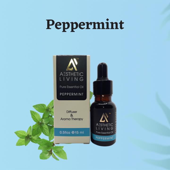 Buy Peppermint Pure Essential Oil 15 ml | Shop Verified Sustainable Essential Oils on Brown Living™