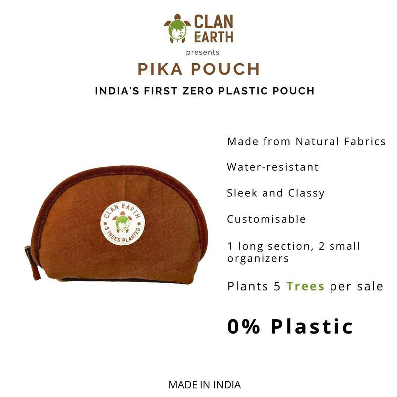 Buy Pika Pouch - Plastic-free & Cruelty-free Organizer | Shop Verified Sustainable Organisers on Brown Living™