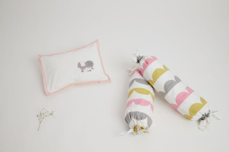 Buy Pillow & Bolster Set - The Adventures Of Mamma & Me | Shop Verified Sustainable Bed Linens on Brown Living™