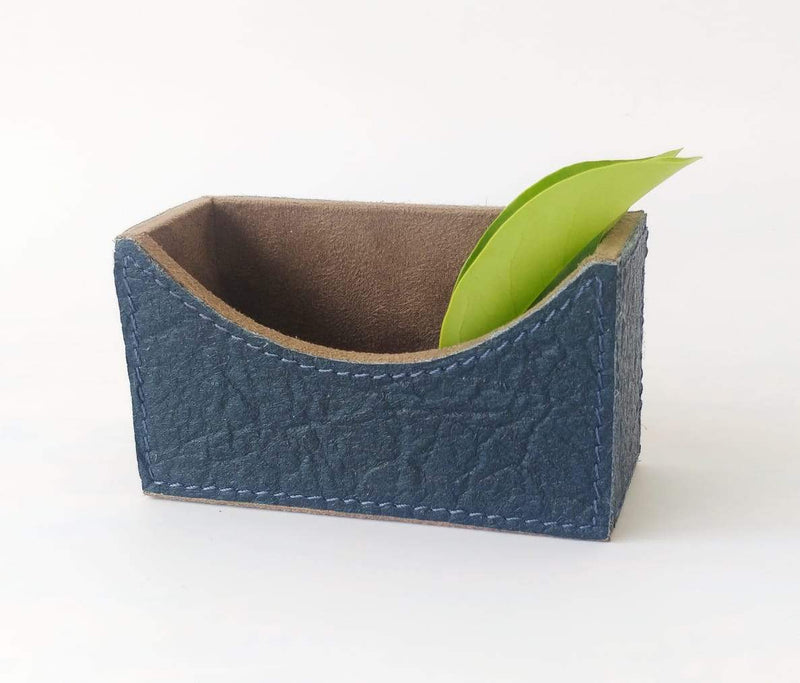 Buy Pinatex Visiting Card Holder | Shop Verified Sustainable Desk Organizers on Brown Living™