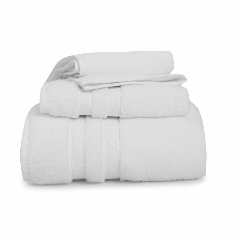 Buy Pure paradise Zero Twist Cotton 600 GSM - Optical White | Shop Verified Sustainable Bath Linens on Brown Living™