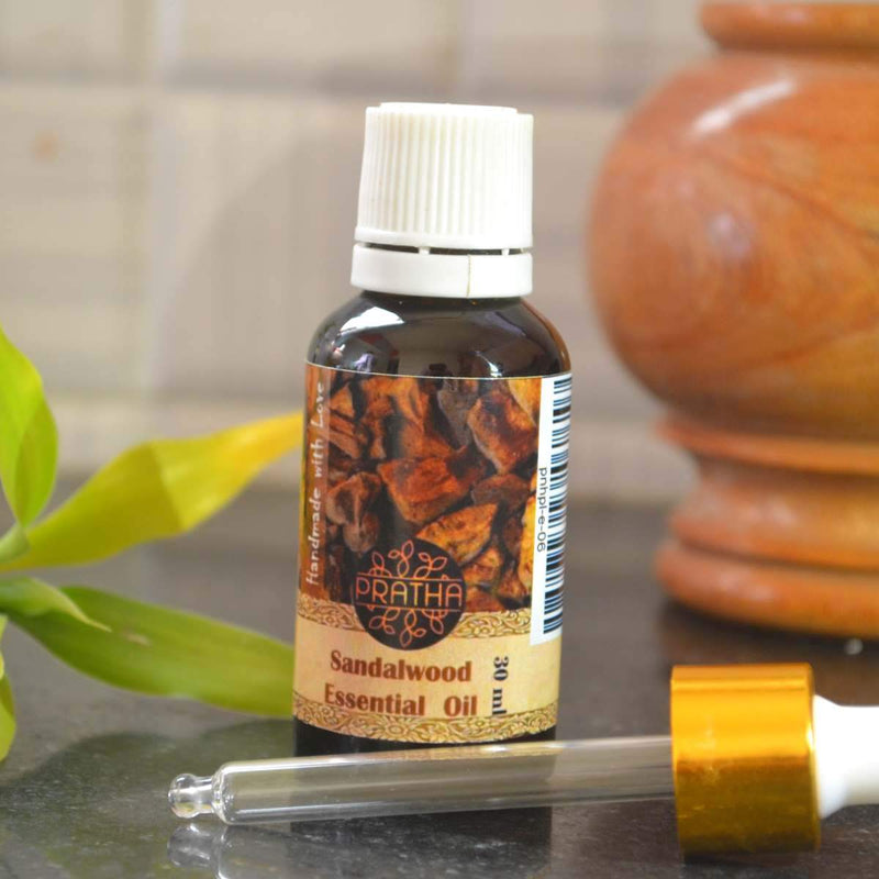 Buy Pure Sandalwood Essential oil - 30mL | Shop Verified Sustainable Essential Oils on Brown Living™