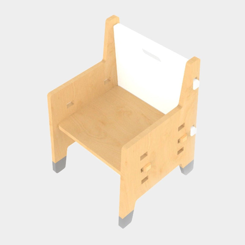 Buy Purple Mango Wooden Weaning Chair | Shop Verified Sustainable Decor & Artefacts on Brown Living™