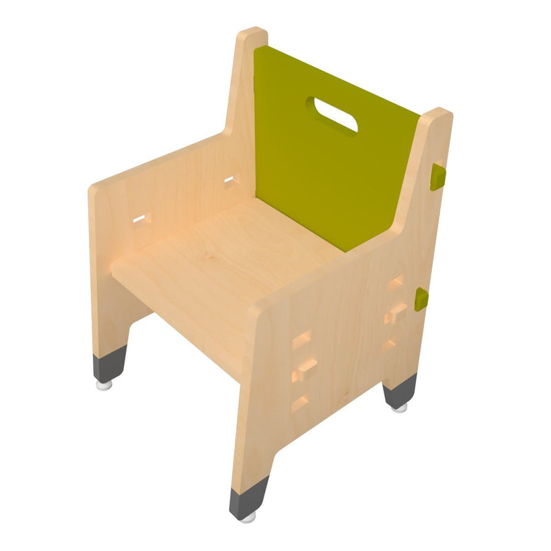 Buy Purple Mango Wooden Weaning Chair | Shop Verified Sustainable Decor & Artefacts on Brown Living™