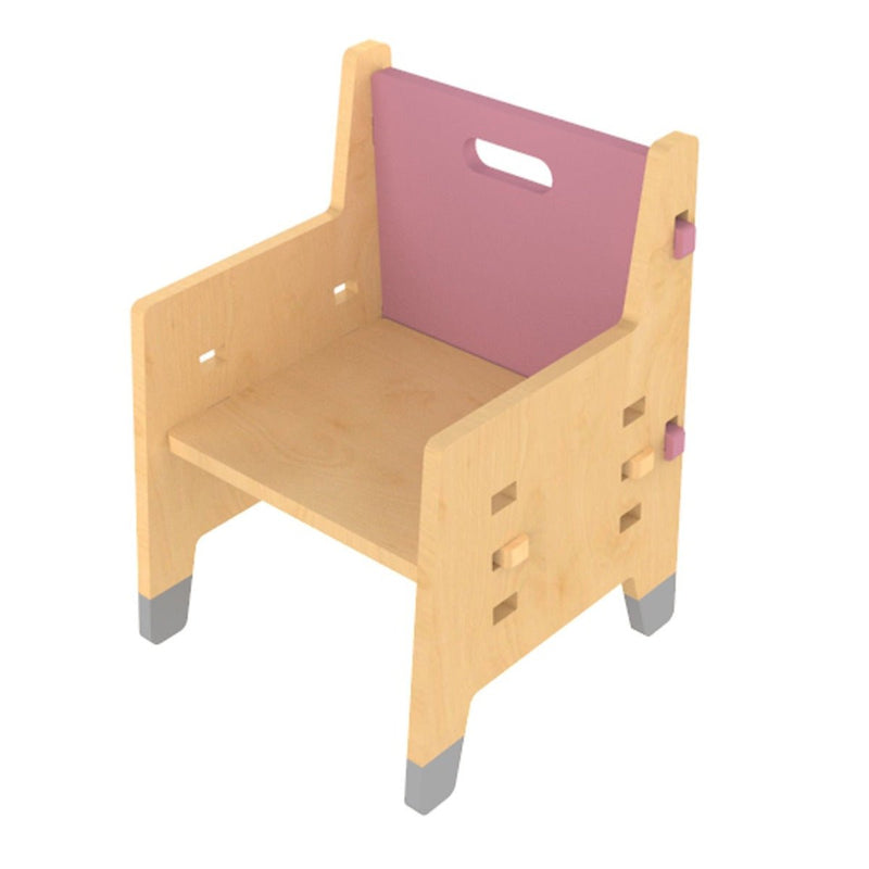 Buy Purple Mango Wooden Weaning Chair | Shop Verified Sustainable Decor & Artefacts on Brown Living™