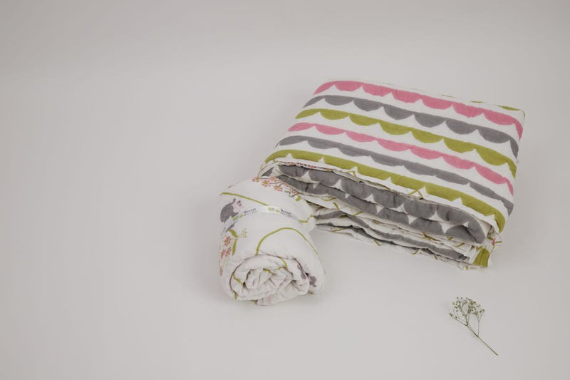 Buy Quilt - The Adventures Of Mamma & Me | Shop Verified Sustainable Bed Linens on Brown Living™