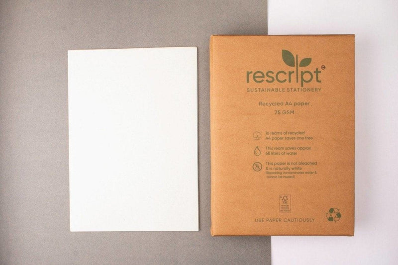 Buy Recycled Copier Paper - Pack of 3 | 75 GSM | A4 size | 500 sheets | Shop Verified Sustainable Printer & Copier Paper on Brown Living™