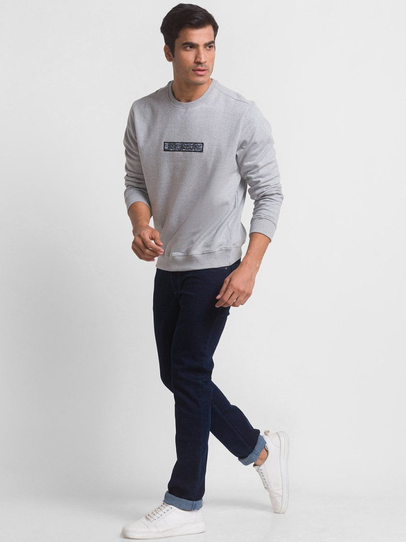 Buy Reincarnated Sweatshirt Grey | Shop Verified Sustainable Mens Sweatshirt on Brown Living™