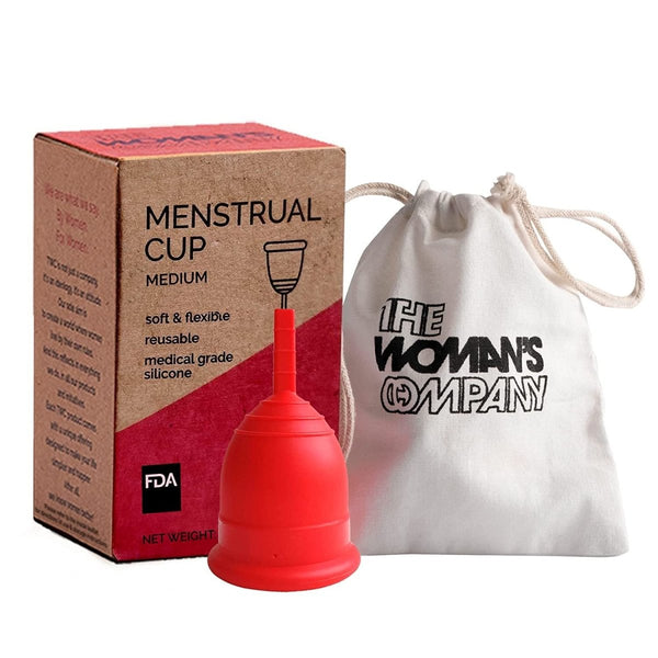 Buy Reusable Menstrual Cup for Women- Medium Size with Pouch | Shop Verified Sustainable Menstrual Cup on Brown Living™