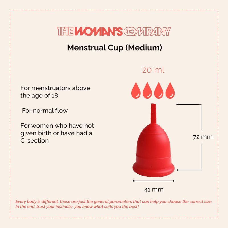 Buy Reusable Menstrual Cup and Sterilizer Combo- Medium Size | Shop Verified Sustainable Menstrual Cup on Brown Living™