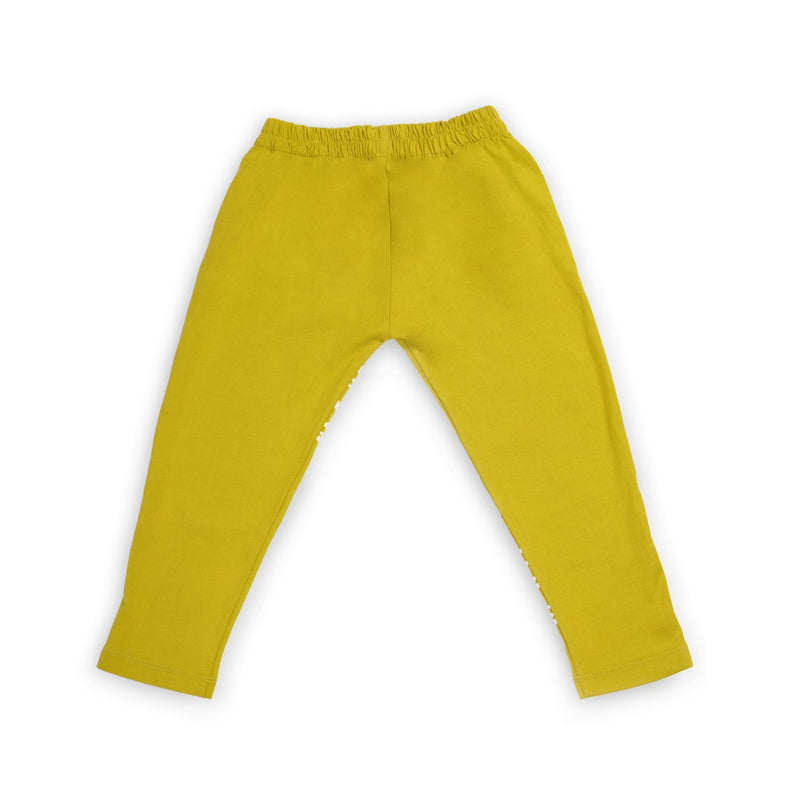 Ripple Leggings- Mustard | Verified Sustainable Leggings on Brown Living™