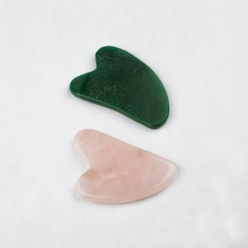 Rose Quartz Gua Sha Massage Stone | Verified Sustainable Massager on Brown Living™