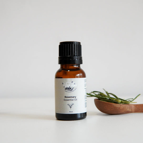 Rosemary Essential Oil for Hair Care - 15 mL | Verified Sustainable Hair Serum on Brown Living™