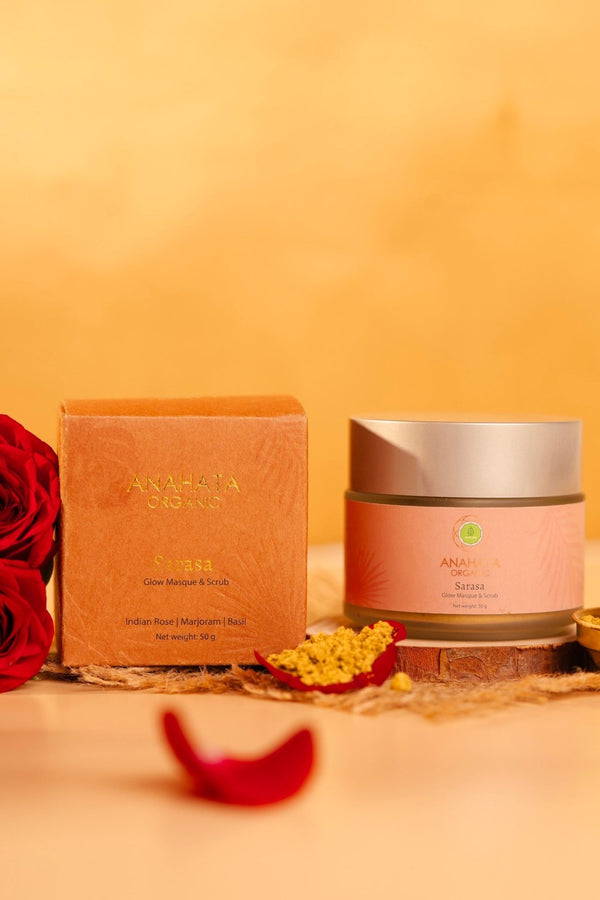 Sarasa Glow Mask & Scrub | Verified Sustainable Face Mask on Brown Living™