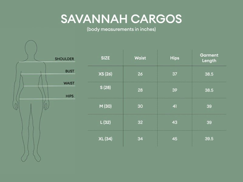 Buy Savannah Cargos - Oatmeal | Shop Verified Sustainable Womens Pants on Brown Living™