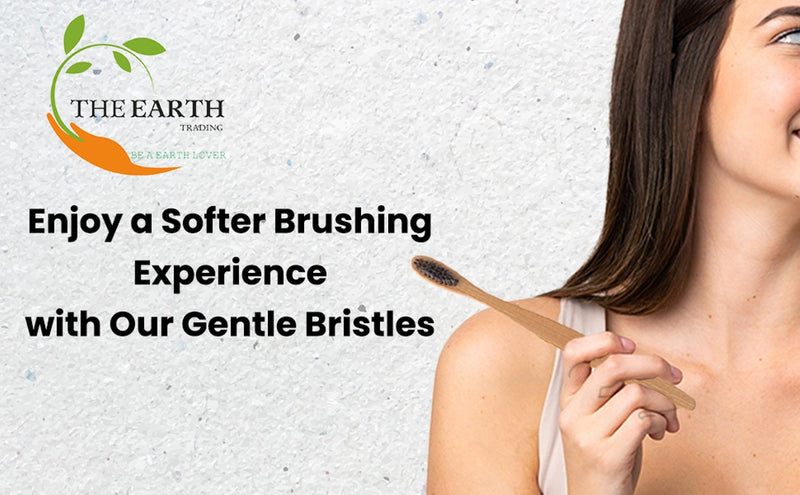 Soft Bristle Bamboo Toothbrush | Verified Sustainable Tooth Brush on Brown Living™