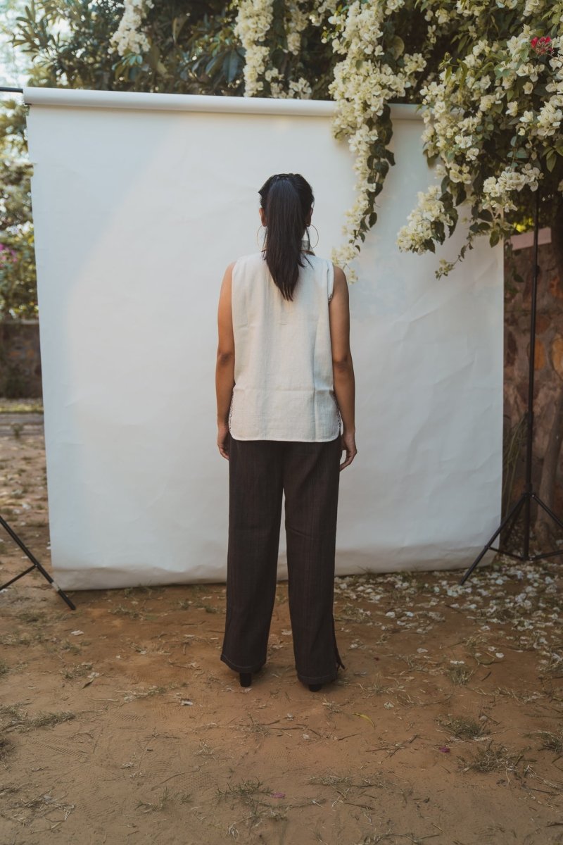 Buy Sonder Cotton Halter Neck Blouse | Shop Verified Sustainable Womens Blouse on Brown Living™