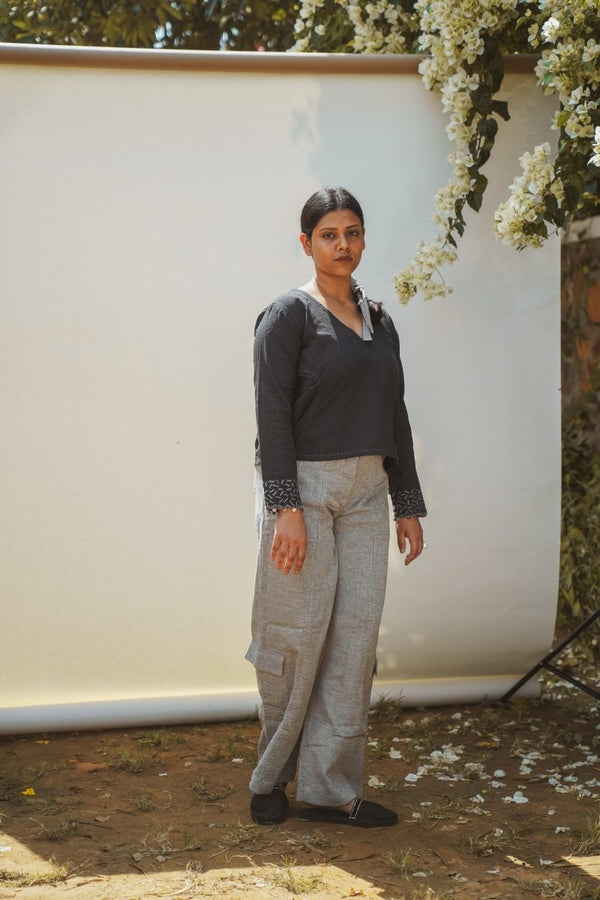 Buy Sonder Patch Pocket Cotton Pants | Shop Verified Sustainable Womens Pants on Brown Living™